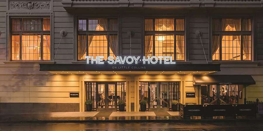 The Savoy Hotel on Little Collins, Melbourne