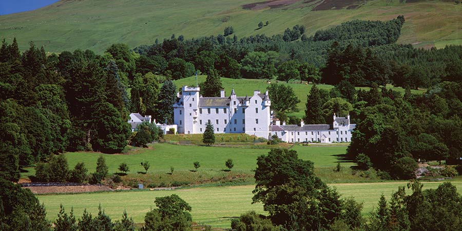 Visiting Blair Castle and Gardens