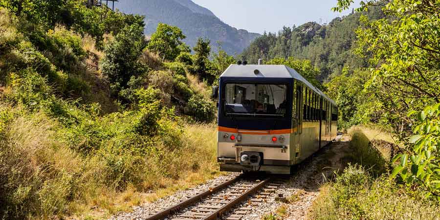 Riding the Odontotos Rack Railway